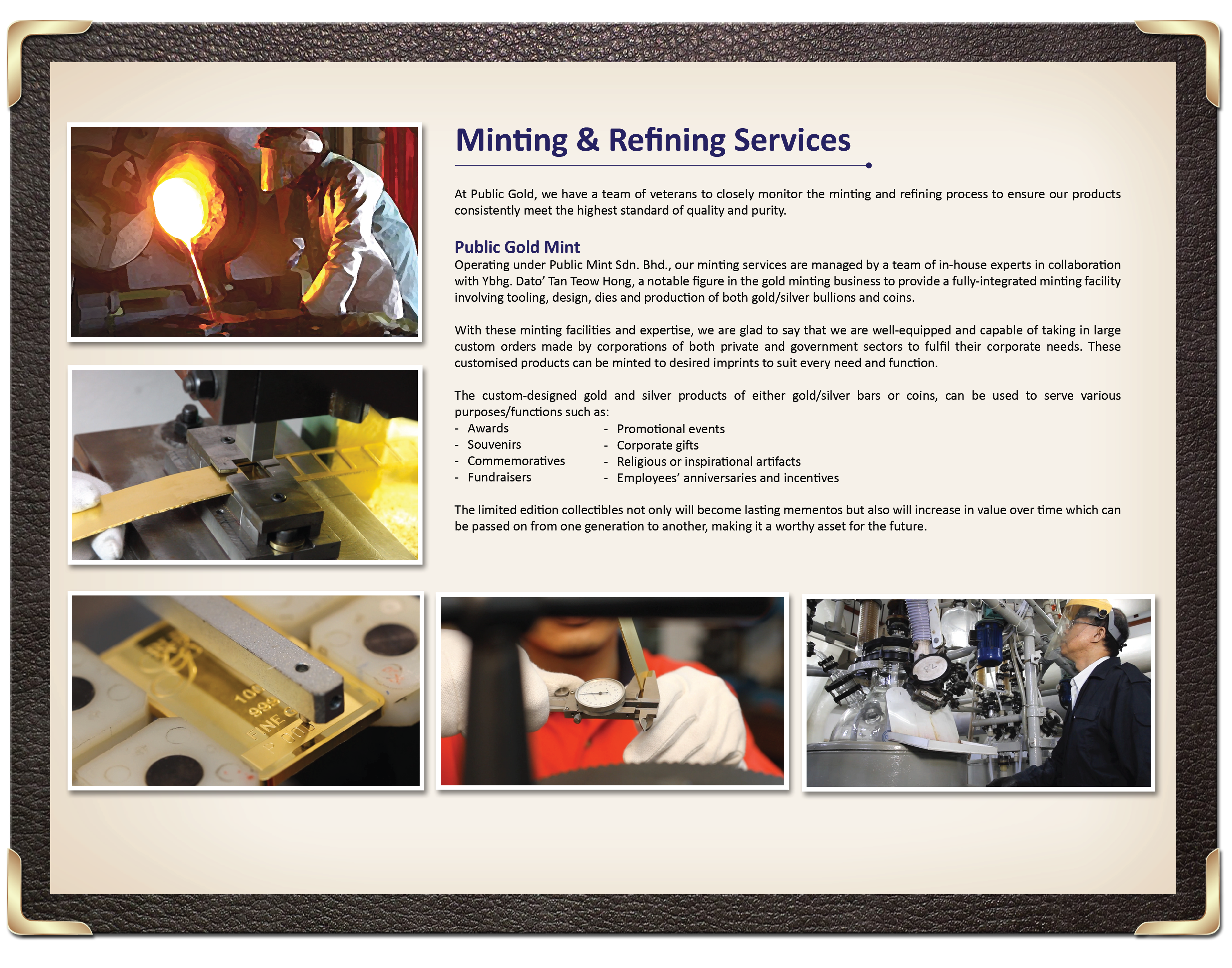 minting refining