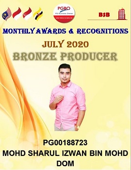 B MOHD SHARUL IZWAN BIN MOHD DOM BRONZE JULY