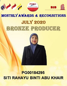 B SITI RAHAYU BRONZE JULY