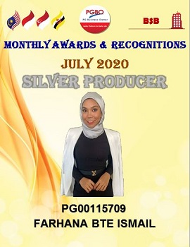 S FARHANA SILVER JULY