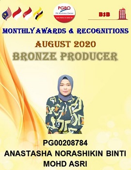 ANASTASHA NORASHIKIN BINTI MOHD ASRI AUGUST BRONZE