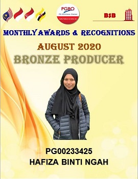 HAFIZA BINTI NGAH AUGUST BRONZE