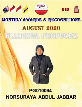 NORSURAYA ABDUL JABBAR AUGUST PLATINUM