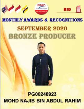 MOHD NAJIB BIN ABDUL RAHIM BRONZE SEPT 2020