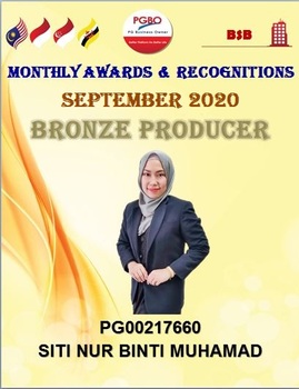 SITI NUR BINTI MUHAMAD BRONZE SEPT 2020