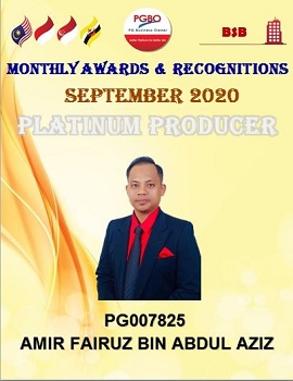 AMIR FAIRUZ PLATINUM SEPT 2020